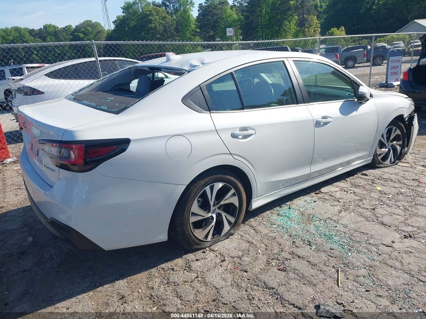 2025 Subaru LEGACY VIN 4S3BWAF63S3024500 IAAI salvage auction — FRONT END, Wait Title, sold $4,000 on 2026-07-08 (photo 4)