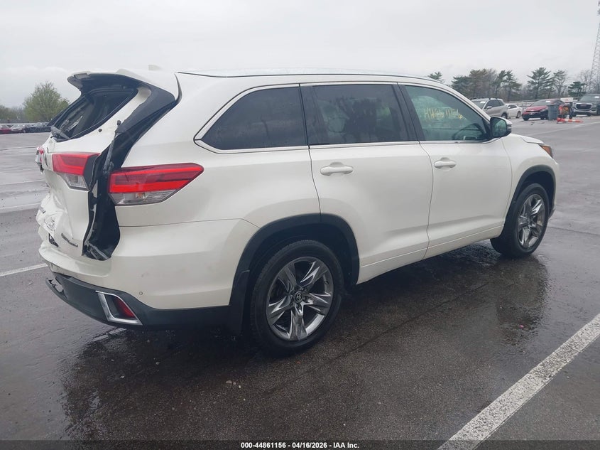2019 Toyota Highlander VIN 5TDDZRFH1KS981691 IAAI salvage auction — REAR END, Wait Title, sold $10,100 on 2026-08-15 (photo 4)