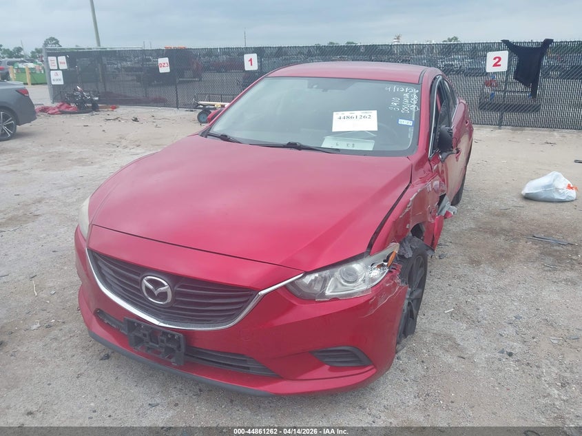 2017 Mazda 6 VIN JM1GL1U59H1102310 IAAI salvage auction — LEFT FRONT, Original (Texas), sold $3,000 on 2026-07-07 (photo 2)