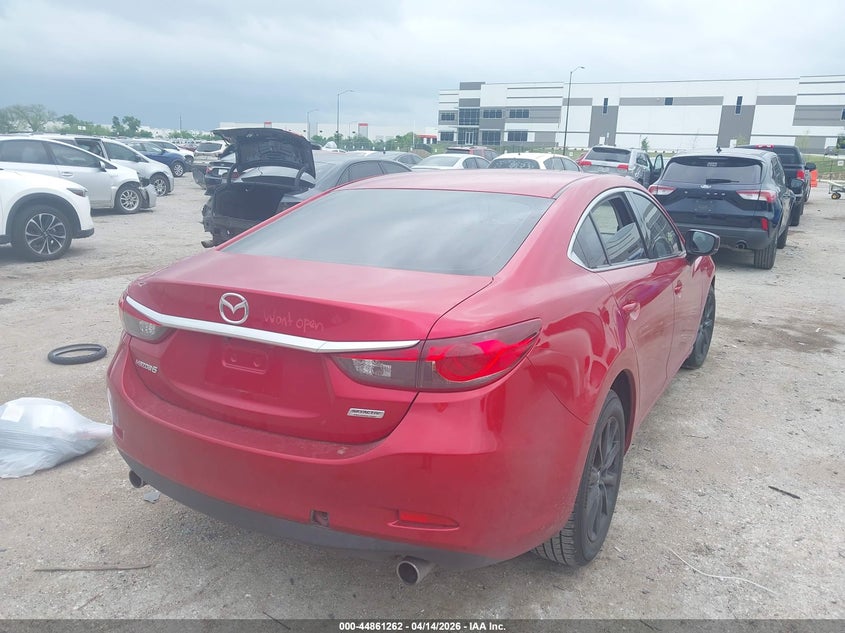 2017 Mazda 6 VIN JM1GL1U59H1102310 IAAI salvage auction — LEFT FRONT, Original (Texas), sold $3,000 on 2026-07-07 (photo 4)