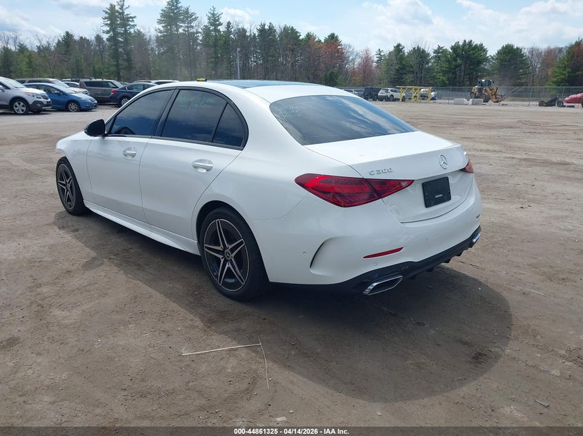 2023 Mercedes-benz C-klasse VIN W1KAF4HB8PR154998 IAAI salvage auction — FRONT END, Wait Title, sold $18,200 on 2026-07-09 (photo 3)