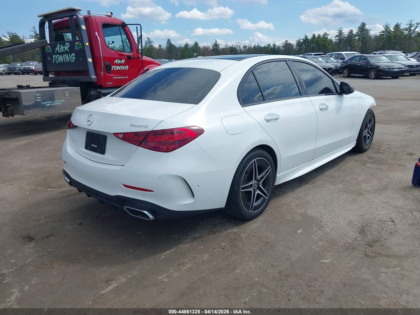 2023 Mercedes-benz C-klasse VIN W1KAF4HB8PR154998 IAAI salvage auction — FRONT END, Wait Title, sold $18,200 on 2026-07-09 (photo 4)