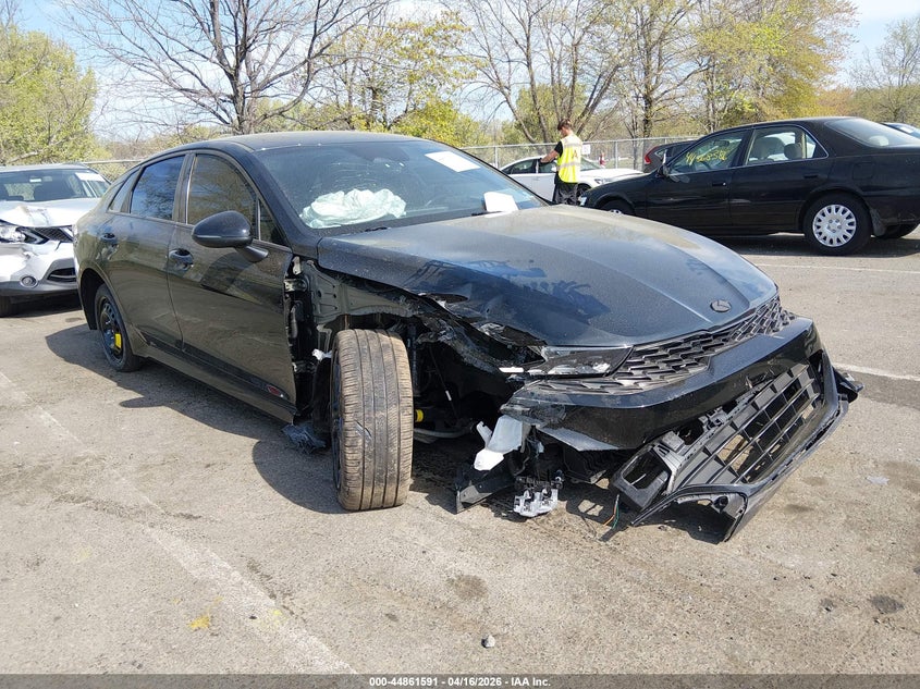2021 Kia K5 VIN 5XXG64J24MG007235 IAAI salvage auction — FRONT END, Salvage (New Jersey), sold $2,975 on 2026-07-13 (photo 1)
