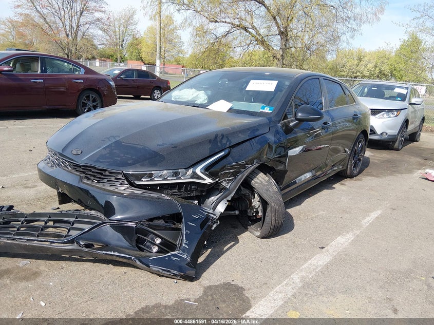 2021 Kia K5 VIN 5XXG64J24MG007235 IAAI salvage auction — FRONT END, Salvage (New Jersey), sold $2,975 on 2026-07-13 (photo 2)