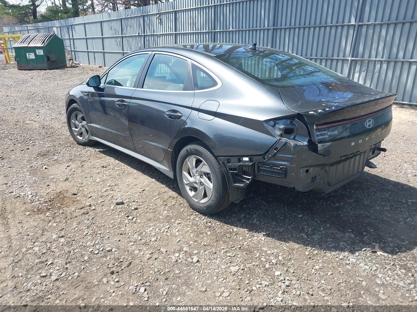 2025 Hyundai Sonata VIN KMHL24JA0SA431422 IAAI salvage auction — RIGHT SIDE, Salvage (New Jersey), sold $6,100 on 2026-07-29 (photo 3)