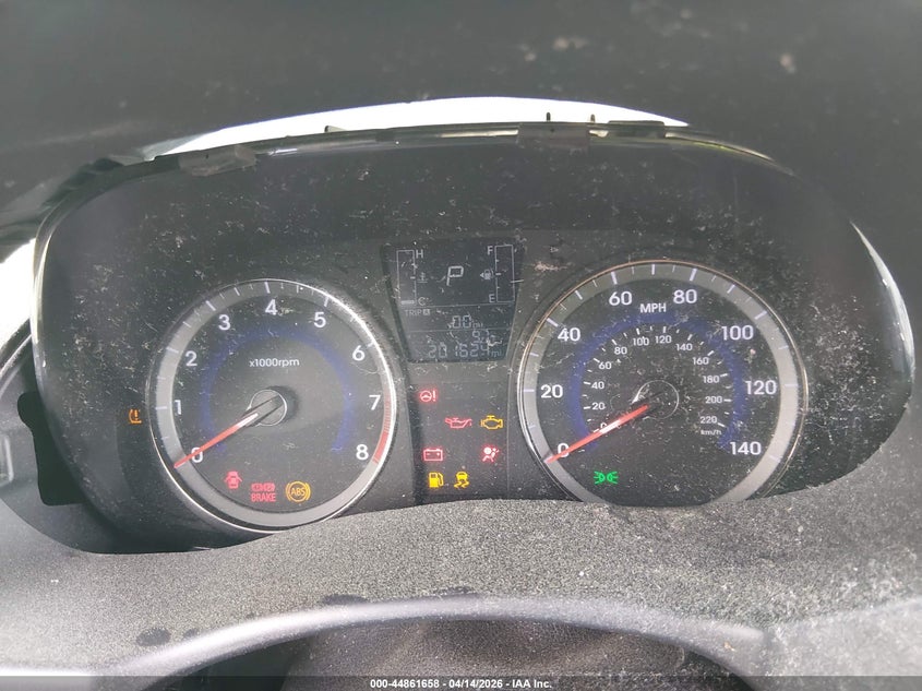 2017 Hyundai Accent VIN KMHCT5AE4HU346452 IAAI salvage auction — FRONT END, Wait Title, sold $200 on 2026-07-29 (photo 7)