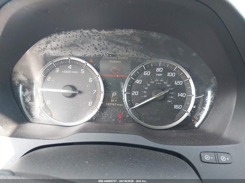 2015 Acura Mdx VIN 5FRYD3H45FB003632 IAAI salvage auction — SIDE, Salvage Title, sold $1,800 on 2026-07-12 (photo 7)