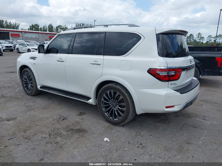 2022 Nissan Armada VIN JN8AY2DB5N9812678 IAAI salvage auction — SIDE, Salvage Title, sold $26,350 on 2026-07-20 (photo 3)