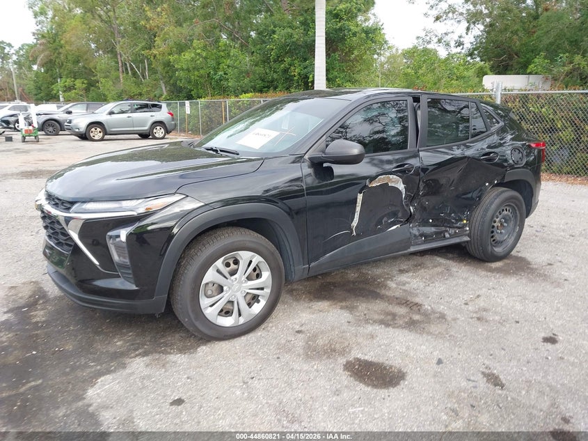 2024 Chevrolet Trax VIN KL77LFE28RC123038 IAAI salvage auction — RIGHT SIDE, Wait Title, sold $5,525 on 2026-07-13 (photo 2)