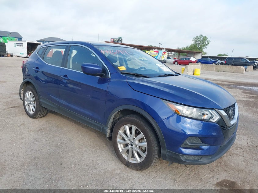 2022 Nissan Rogue VIN JN1BJ1AV4NW342595 IAAI salvage auction — REAR END, Original (Texas), sold $3,500 on 2026-07-08 (photo 1)