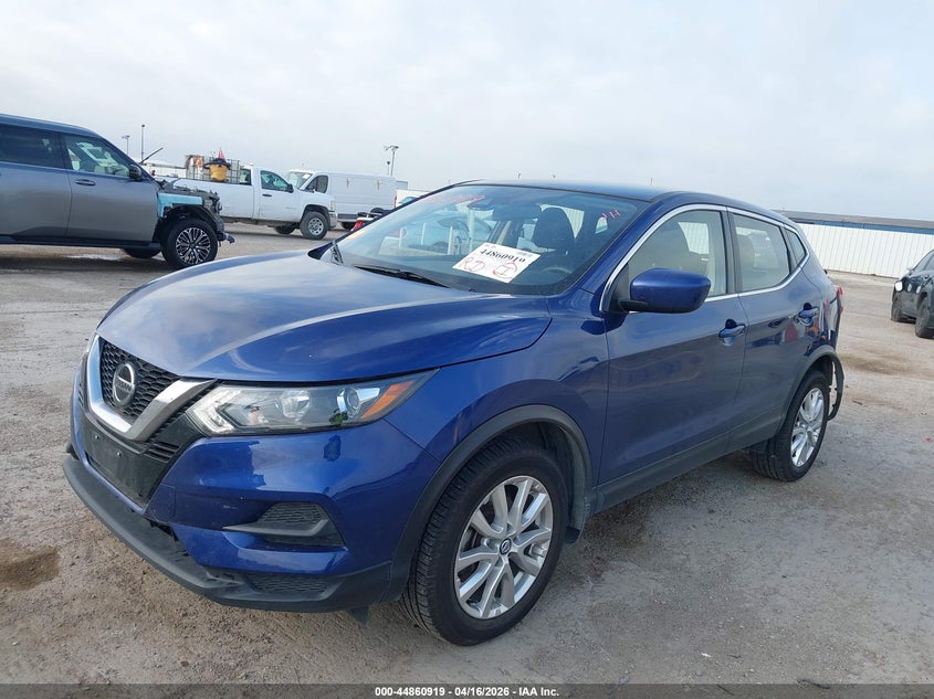 2022 Nissan Rogue VIN JN1BJ1AV4NW342595 IAAI salvage auction — REAR END, Original (Texas), sold $3,500 on 2026-07-08 (photo 2)