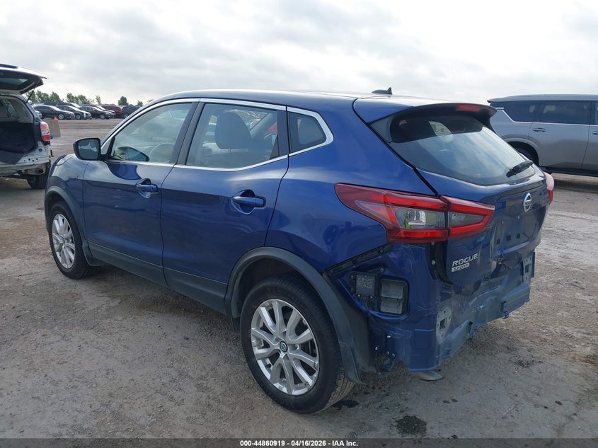 2022 Nissan Rogue VIN JN1BJ1AV4NW342595 IAAI salvage auction — REAR END, Original (Texas), sold $3,500 on 2026-07-08 (photo 3)