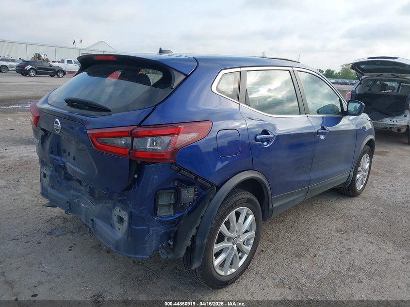 2022 Nissan Rogue VIN JN1BJ1AV4NW342595 IAAI salvage auction — REAR END, Original (Texas), sold $3,500 on 2026-07-08 (photo 4)