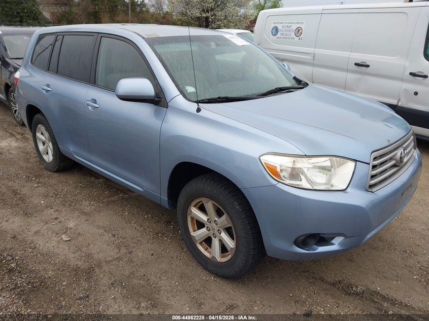 2008 Toyota Highlander VIN JTEES41A082050262 IAAI salvage auction — HAIL, Salvage (Illinois), sold $1,150 on 2026-07-14 (photo 1)