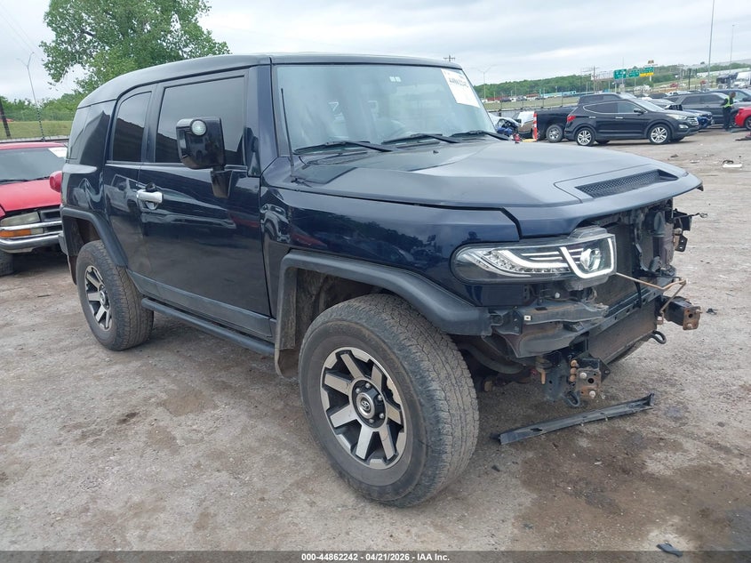2007 Toyota Fj cruiser VIN JTEBU11F670064765 IAAI salvage auction — FRONT END, Clear (Oklahoma), sold $3,200 on 2026-07-15 (photo 1)