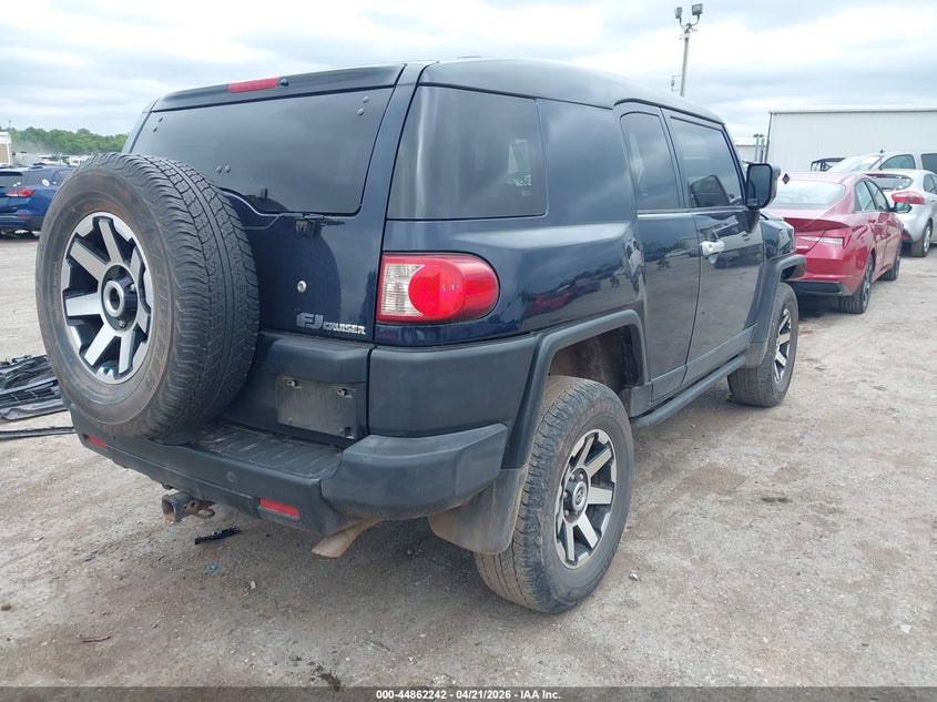 2007 Toyota Fj cruiser VIN JTEBU11F670064765 IAAI salvage auction — FRONT END, Clear (Oklahoma), sold $3,200 on 2026-07-15 (photo 4)