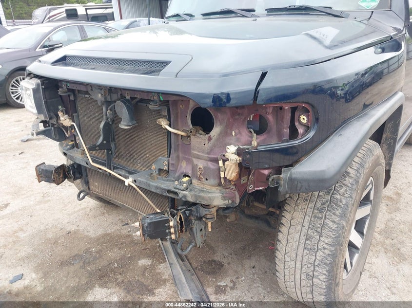 2007 Toyota Fj cruiser VIN JTEBU11F670064765 IAAI salvage auction — FRONT END, Clear (Oklahoma), sold $3,200 on 2026-07-15 (photo 6)