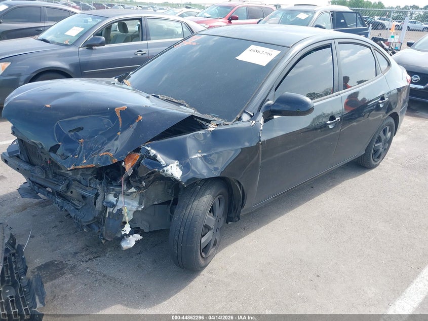 2007 Hyundai Elantra VIN KMHDU46D97U197756 IAAI salvage auction — FRONT END, Salvage (Idaho), sold $125 on 2026-07-07 (photo 2)