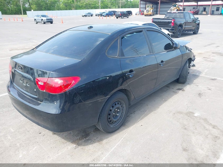2007 Hyundai Elantra VIN KMHDU46D97U197756 IAAI salvage auction — FRONT END, Salvage (Idaho), sold $125 on 2026-07-07 (photo 4)