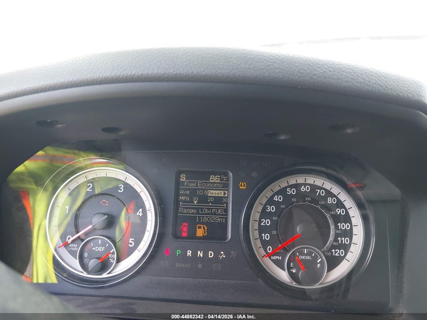 2018 Ram 2500 VIN 3C6UR5CL3JG378733 IAAI salvage auction — UNKNOWN, Original (Texas), sold $12,075 on 2026-07-29 (photo 7)