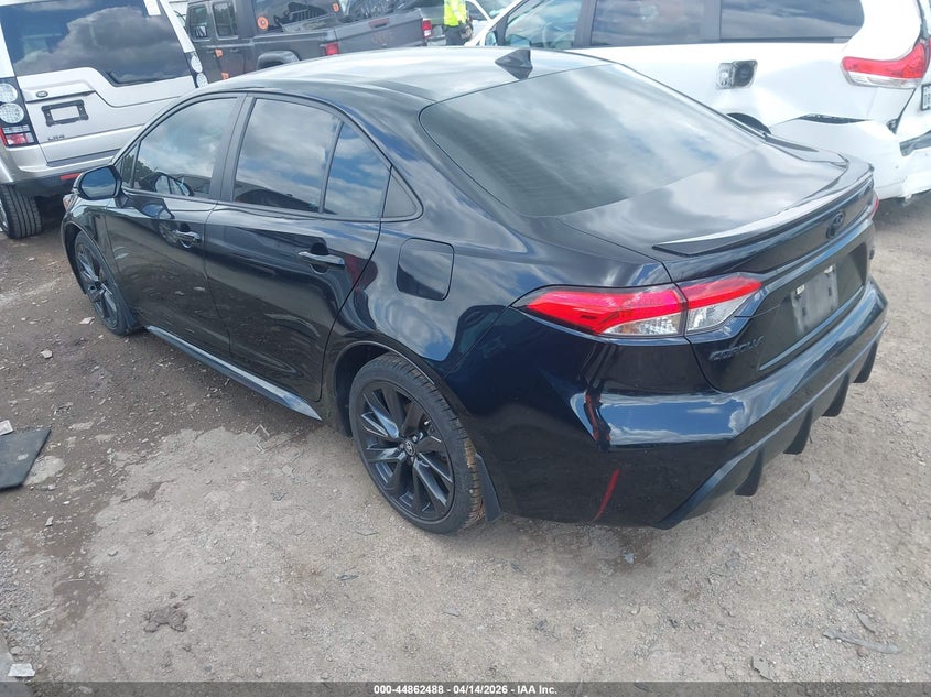 2023 Toyota Corolla VIN 5YFS4MCE9PP157182 IAAI salvage auction — SIDE, Original (Texas), sold $7,600 on 2026-07-08 (photo 3)