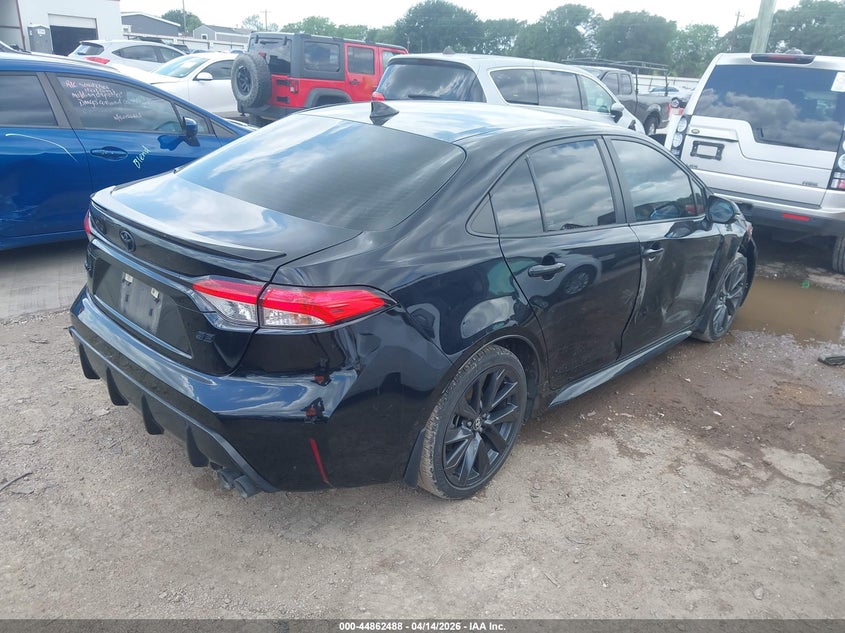 2023 Toyota Corolla VIN 5YFS4MCE9PP157182 IAAI salvage auction — SIDE, Original (Texas), sold $7,600 on 2026-07-08 (photo 4)