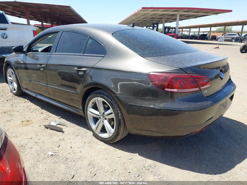 2016 Volkswagen Passat cc VIN WVWBN7AN2GE516211 IAAI salvage auction — UNKNOWN, Wait Title, sold $2,700 on 2026-08-11 (photo 3)