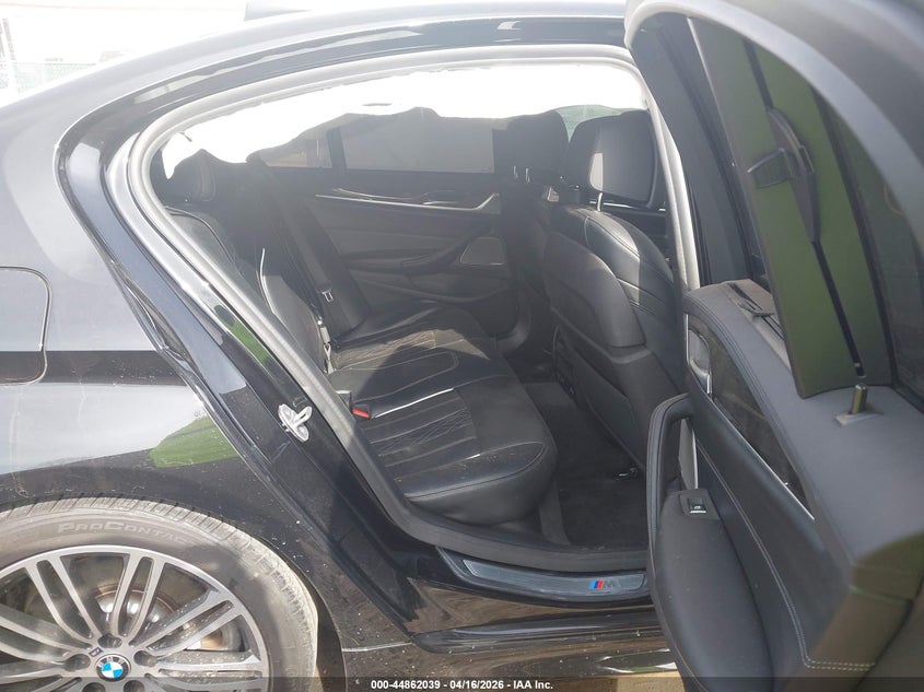 2020 BMW 5er VIN WBAJS3C01LCD28851 IAAI salvage auction — LEFT SIDE, Wait Title, sold $16,350 on 2026-07-15 (photo 8)