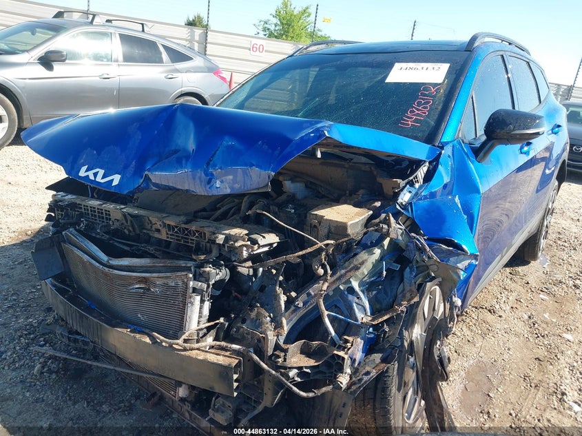 2023 Kia Sportage VIN 5XYK6CAF3PG021294 IAAI salvage auction — FRONT END, Wait Title, sold $4,475 on 2026-07-07 (photo 2)