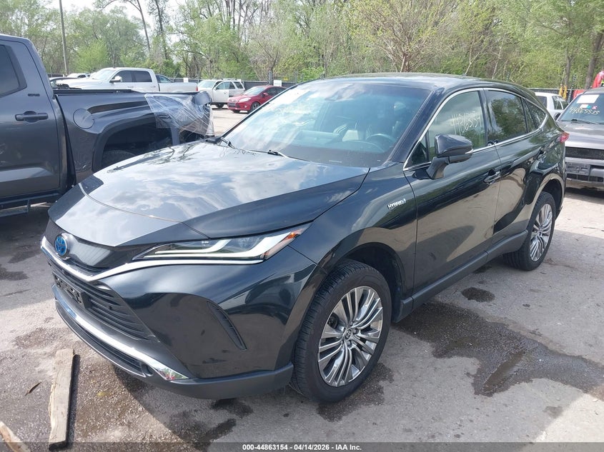 2021 Toyota Venza VIN JTEAAAAHXMJ008517 IAAI salvage auction — HAIL, Wait Title, sold $14,000 on 2026-07-29 (photo 2)