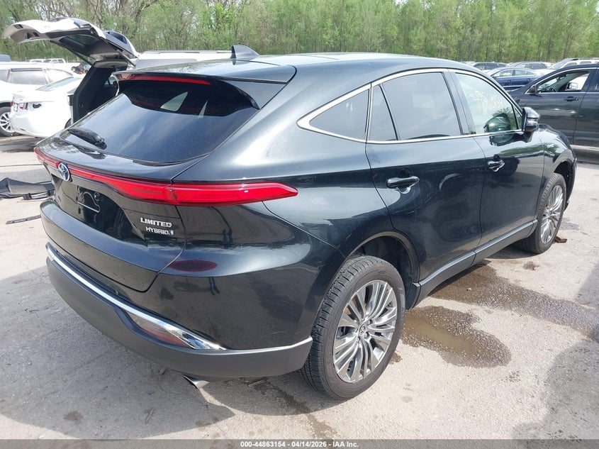 2021 Toyota Venza VIN JTEAAAAHXMJ008517 IAAI salvage auction — HAIL, Wait Title, sold $14,000 on 2026-07-29 (photo 4)