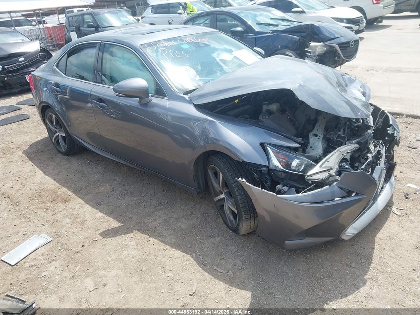 2018 Lexus Is VIN JTHBA1D24J5062527 IAAI salvage auction — FRONT END, Original (Texas), sold $3,000 on 2026-07-07 (photo 1)