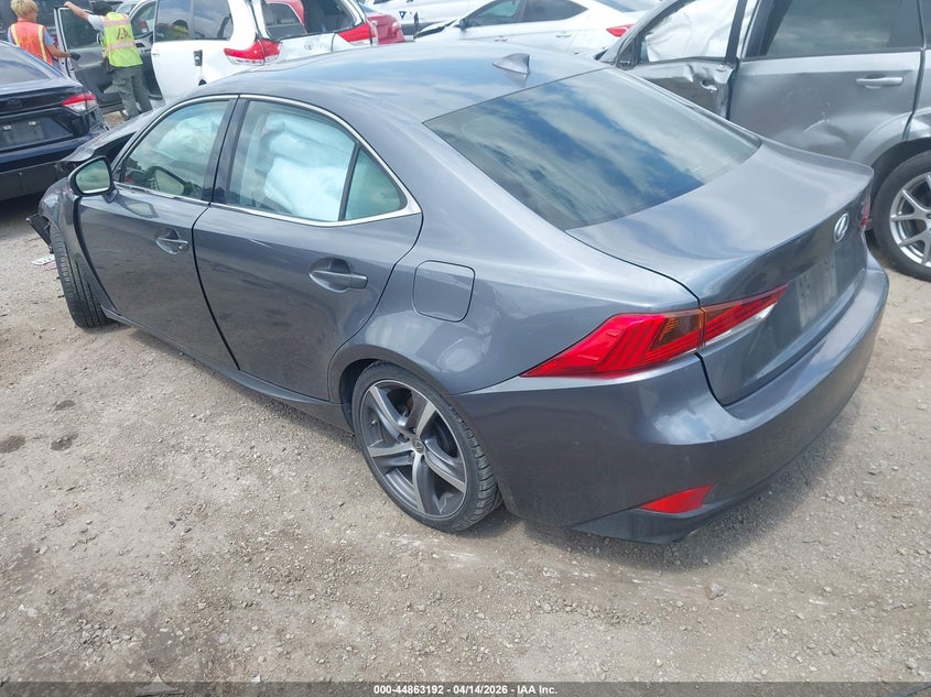 2018 Lexus Is VIN JTHBA1D24J5062527 IAAI salvage auction — FRONT END, Original (Texas), sold $3,000 on 2026-07-07 (photo 3)