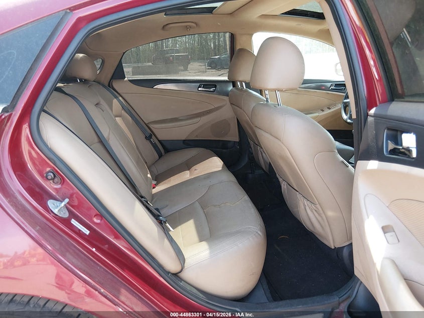 2015 Hyundai Sonata VIN KMHEC4A48FA122982 IAAI salvage auction — LEFT FRONT, Clear (Virginia), sold $425 on 2026-07-08 (photo 8)