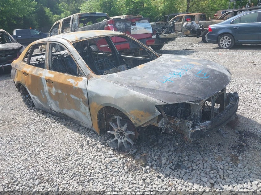 2008 Subaru Impreza VIN JF1GE61668H529042 IAAI salvage auction — TOTAL BURN, Non-Repairable (Tennessee), sold $25 on 2026-07-16 (photo 1)