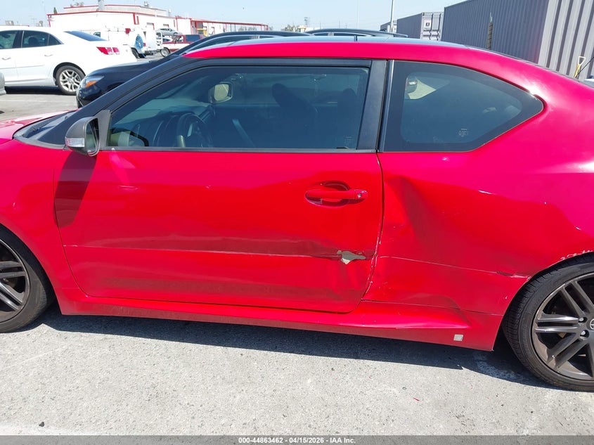 2013 Scion Tc VIN JTKJF5C71D3050234 IAAI salvage auction — LEFT SIDE, Wait Title, sold $1,550 on 2026-07-09 (photo 6)