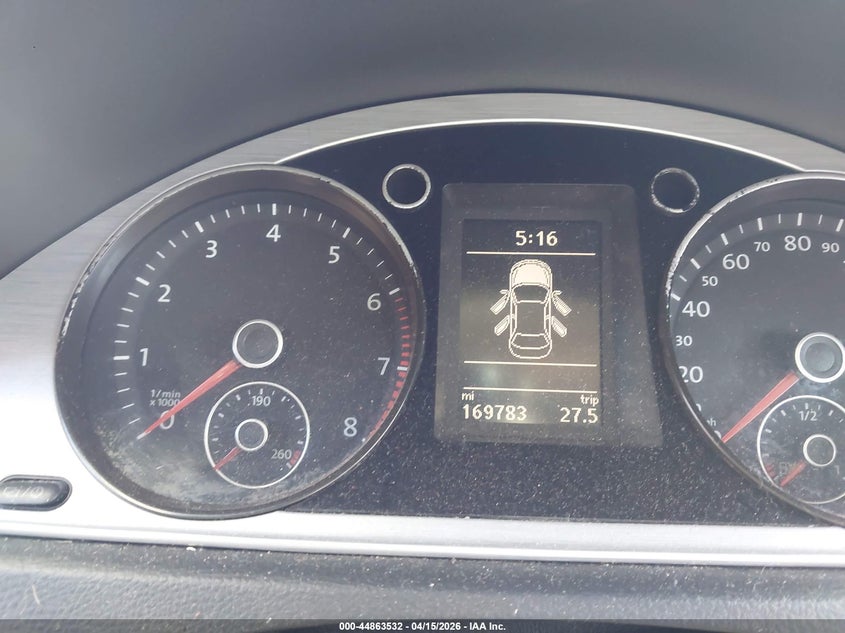 2013 Volkswagen Passat cc VIN WVWBP7AN5DE549046 IAAI salvage auction — NORMAL WEAR, Clear-Dealer Only (Montana), sold $550 on 2026-07-06 (photo 7)