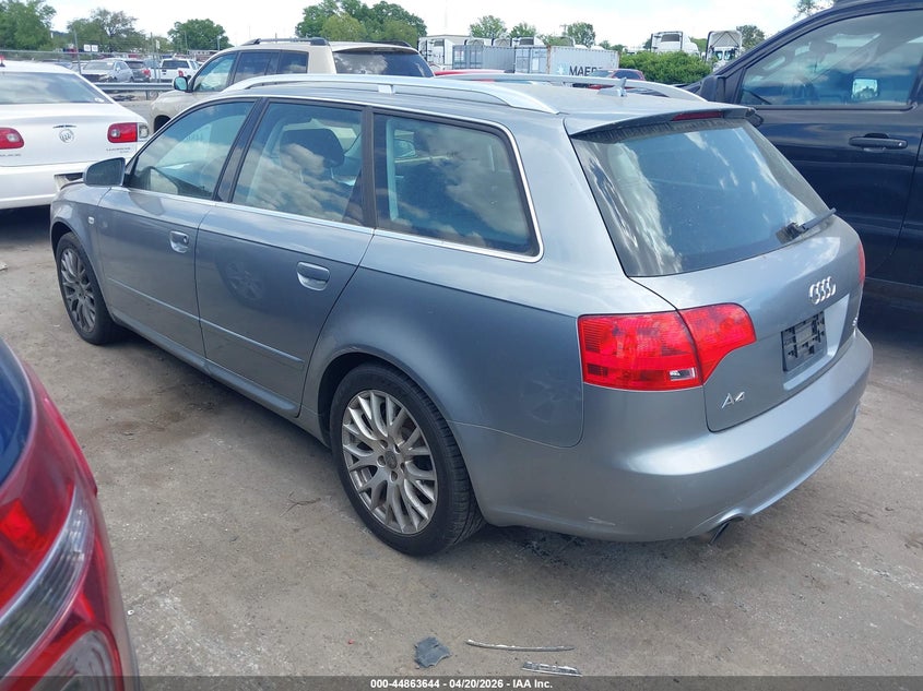 2008 Audi A4 VIN WAUKF78E28A167690 IAAI salvage auction — NORMAL WEAR, Clear (Michigan), sold $925 on 2026-07-20 (photo 3)
