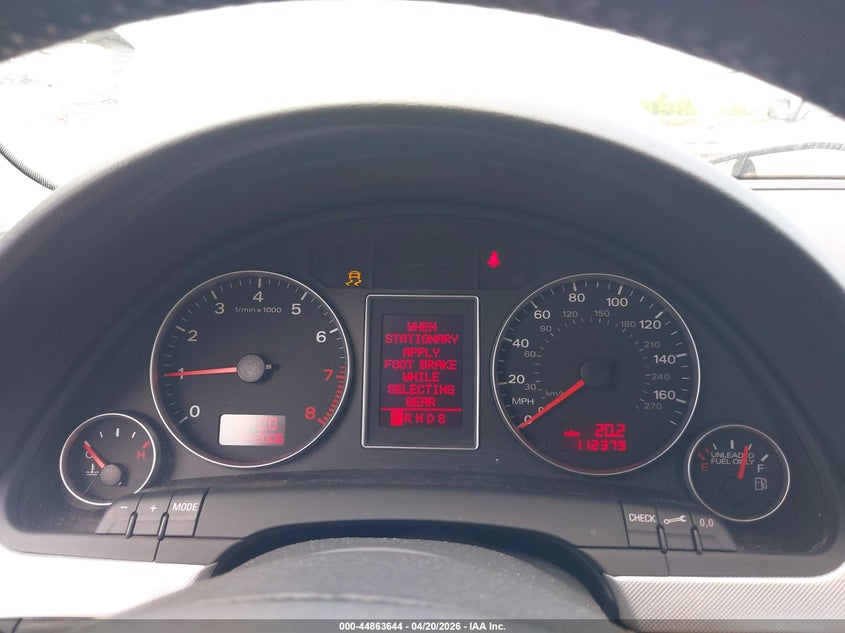 2008 Audi A4 VIN WAUKF78E28A167690 IAAI salvage auction — NORMAL WEAR, Clear (Michigan), sold $925 on 2026-07-20 (photo 7)
