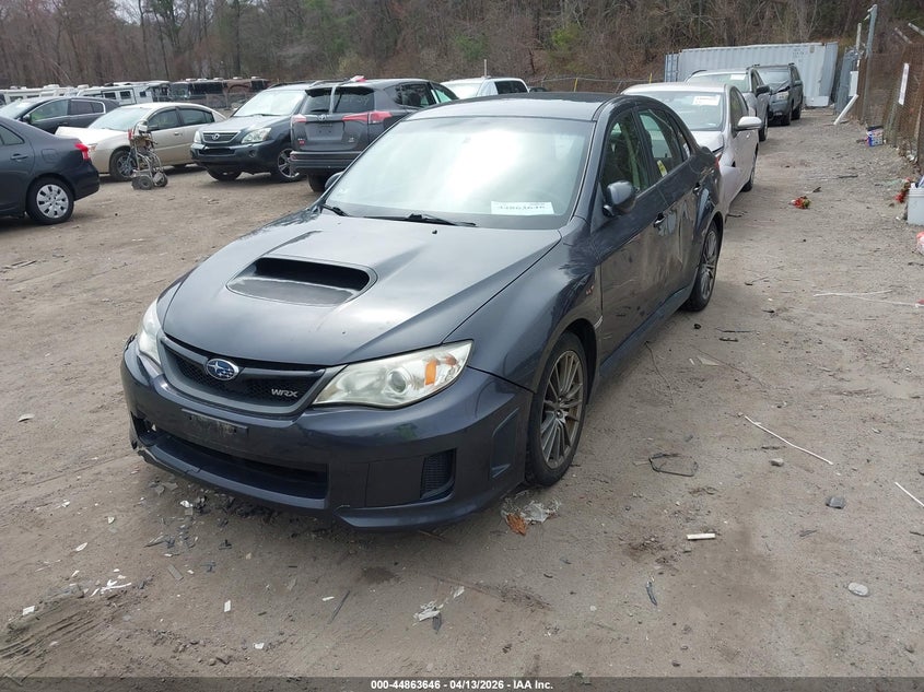 2014 Subaru Impreza wrx VIN JF1GV7E69EG013694 IAAI salvage auction — FRONT END, Salvage (Texas), sold $1,100 on 2026-07-28 (photo 2)