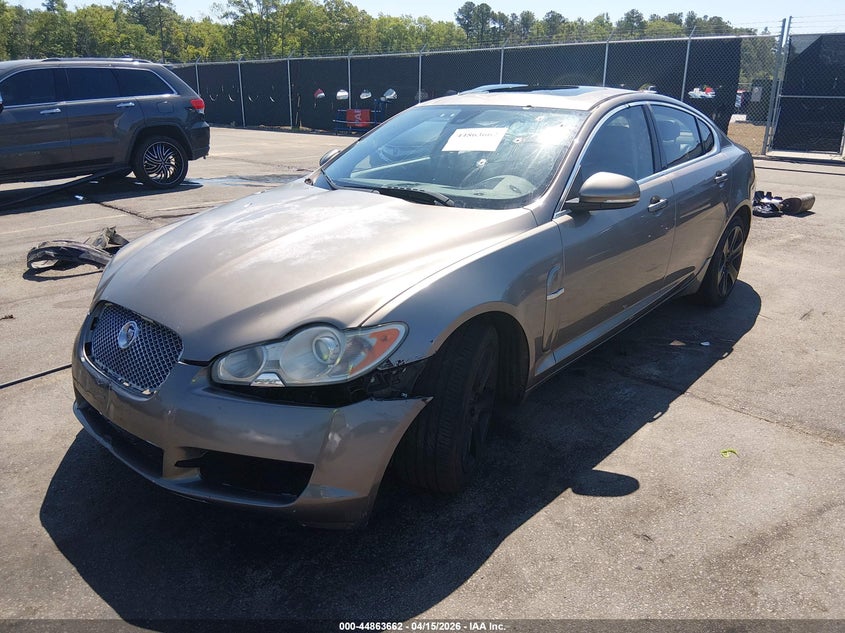 2010 Jaguar Xf VIN SAJWA0FA5AHR65819 IAAI salvage auction — FRONT END, Salvage (South Carolina), sold $300 on 2026-07-22 (photo 2)