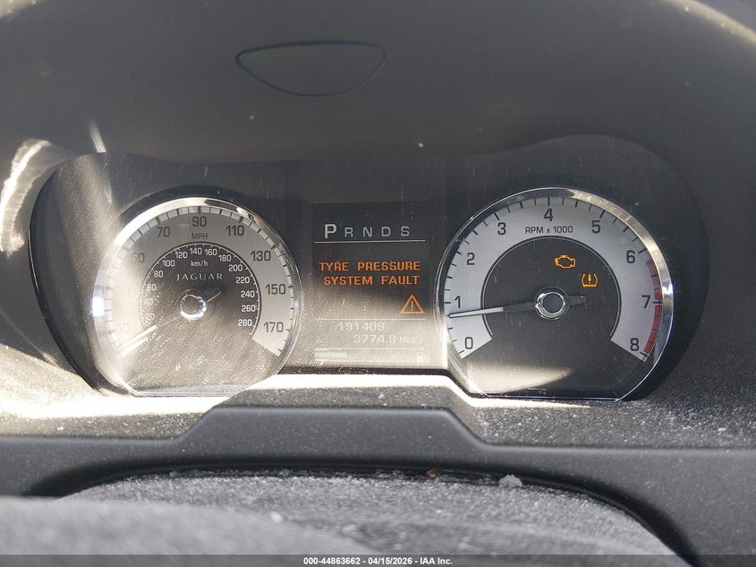 2010 Jaguar Xf VIN SAJWA0FA5AHR65819 IAAI salvage auction — FRONT END, Salvage (South Carolina), sold $300 on 2026-07-22 (photo 7)