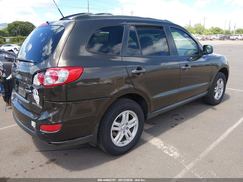 2011 Hyundai Santa fe VIN 5XYZG3AB1BG012837 IAAI salvage auction — RIGHT REAR, Clear (Hawaii), sold $425 on 2026-07-07 (photo 4)