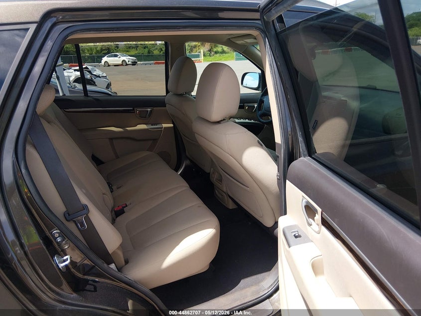 2011 Hyundai Santa fe VIN 5XYZG3AB1BG012837 IAAI salvage auction — RIGHT REAR, Clear (Hawaii), sold $425 on 2026-07-07 (photo 8)
