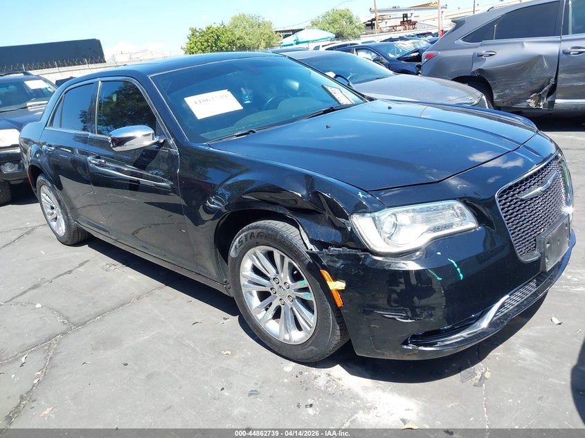2016 Chrysler 300c VIN 2C3CCAEG9GH342525 IAAI salvage auction — REAR END, Wait Title, sold $1,700 on 2026-07-12 (photo 1)