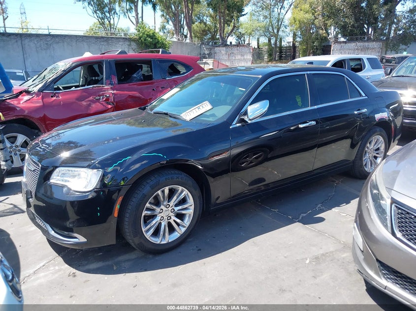 2016 Chrysler 300c VIN 2C3CCAEG9GH342525 IAAI salvage auction — REAR END, Wait Title, sold $1,700 on 2026-07-12 (photo 2)
