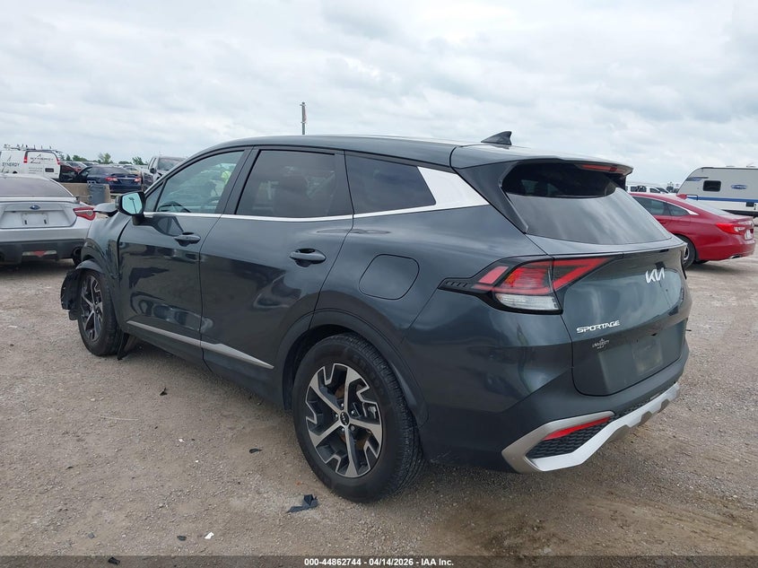 2023 Kia Sportage VIN KNDPV3AF1P7109623 IAAI salvage auction — FRONT END, Wait Title, sold $5,000 on 2026-07-30 (photo 3)