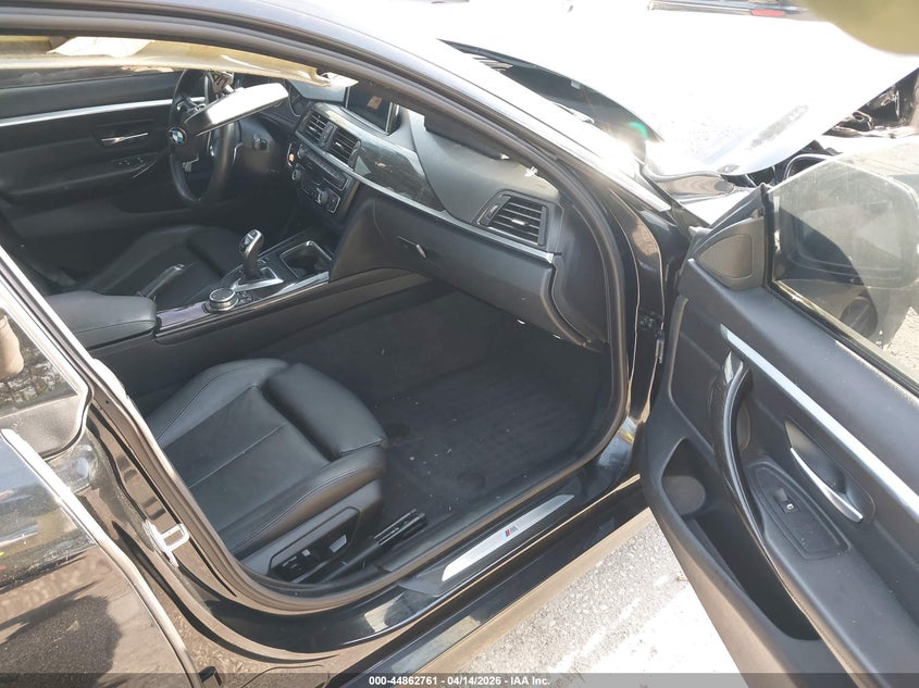 2015 BMW 4 series VIN WBA4A5C55FG052238 IAAI salvage auction — FRONT END, Wait Title, sold $550 on 2026-07-22 (photo 5)
