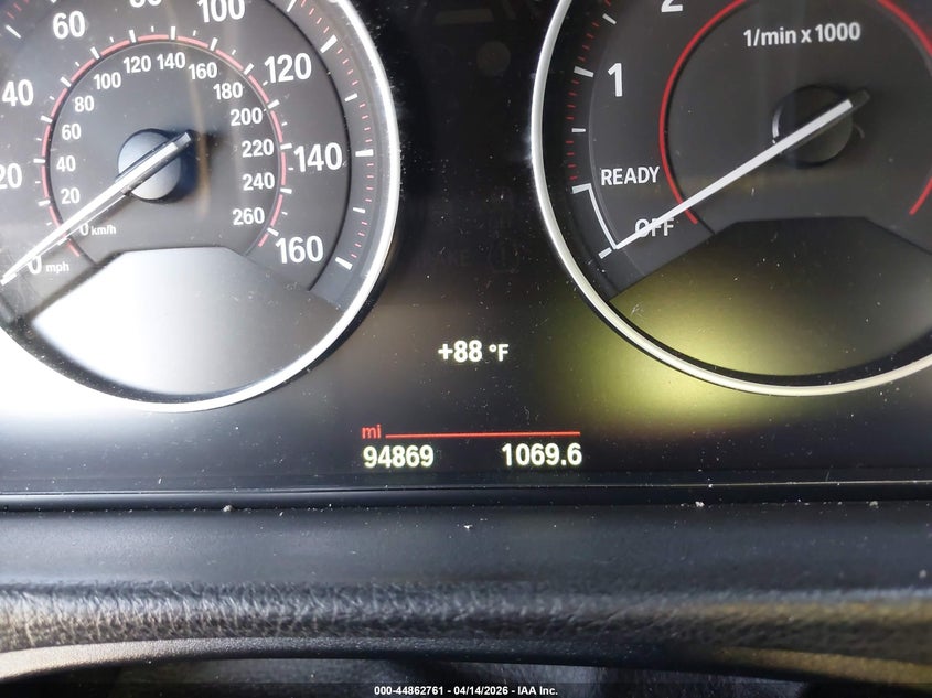 2015 BMW 4 series VIN WBA4A5C55FG052238 IAAI salvage auction — FRONT END, Wait Title, sold $550 on 2026-07-22 (photo 7)