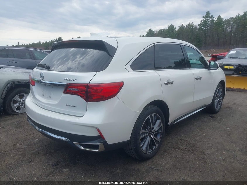 2019 Acura Mdx VIN 5J8YD4H56KL014793 IAAI salvage auction — FRESH WATER, Salvage (Massachusetts), sold $11,000 on 2026-08-21 (photo 4)